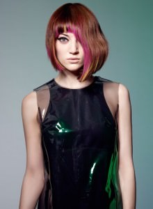 Asymmetric fringes, zigzag hair salons, milton keynes, kingston, newport pagnell