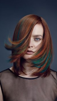 Creative hair colours, ZIGZAG Hair Studios