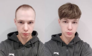 Men's hair replacement systems at Blonde Envy hair salons in Milton Keynes