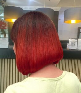 Bold Red Hair Colours Milton Keynes