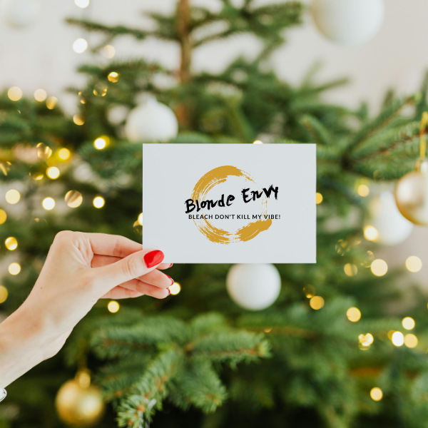 Blonde Envy Christmas Gift Cards Blonde Envy Christmas Gift Cards