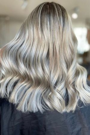 Vanilla blonde balayage - 1